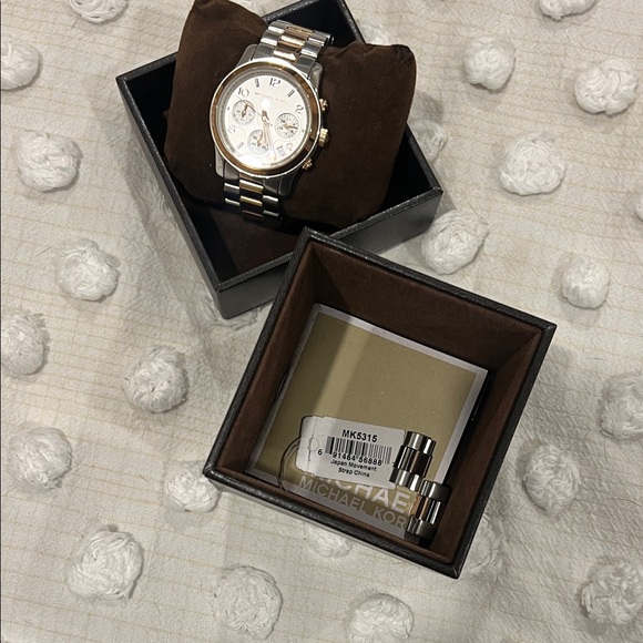 Michael Kors Two-Tone Chronograph Watch - Picture 2 of 4